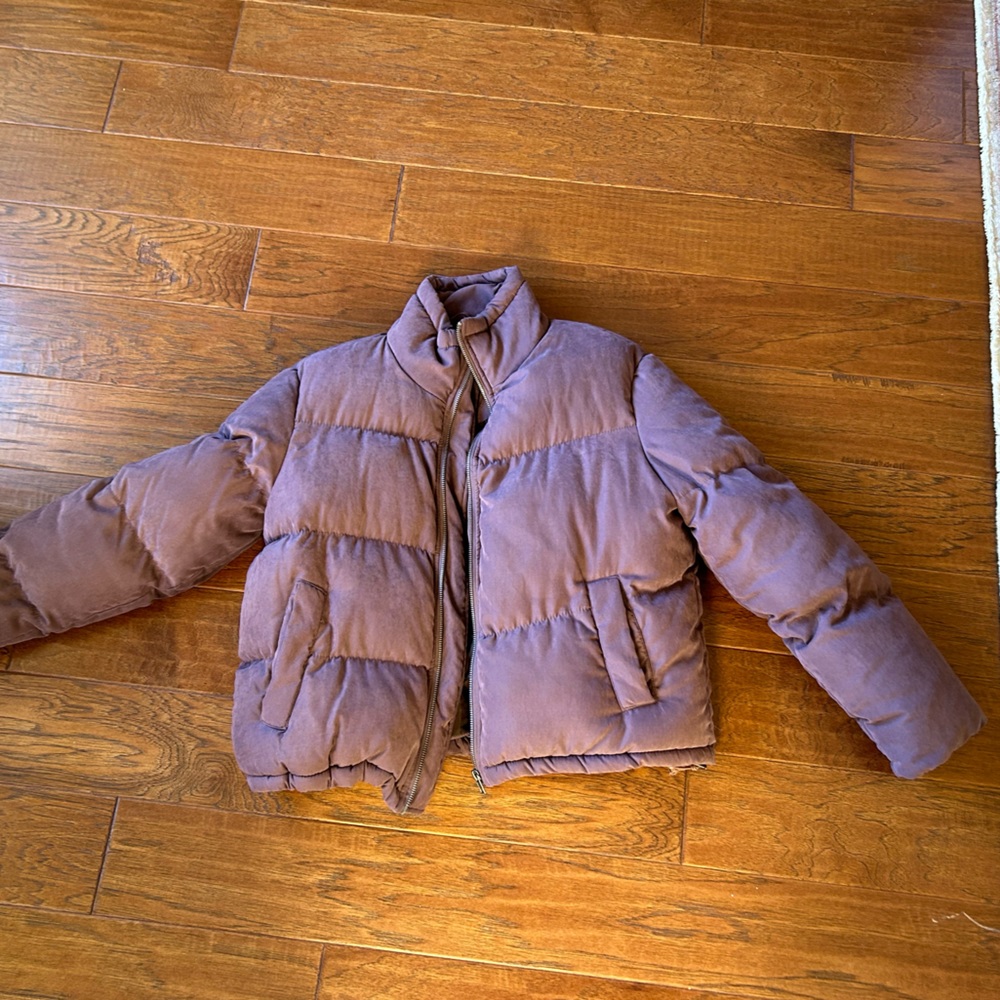 Urban Outfitters Puffer Jacket, oversized, size small purple